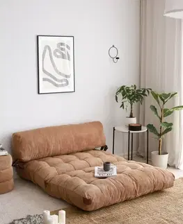 Rozkládací pohovka Fold Kadife 2 Camel