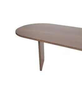 Konferenční stolek Ovalis - Walnut