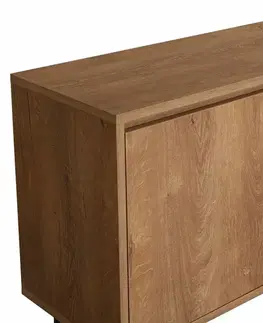 Skříňka Ruba Walnut and Black