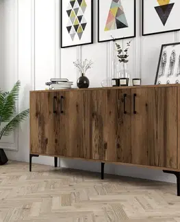 Konzolový stolek Kiev 160 - Walnut