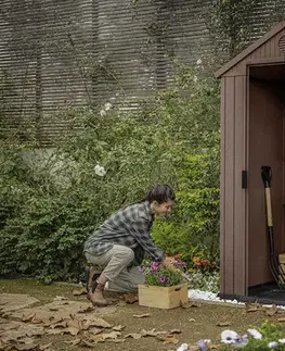 KETER Zahradní domek CHARLES 4x4 | hnědá