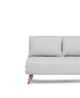 Dvoumístná rozkládací pohovka Folde 2-Seater - Teddy Fabric - Grey