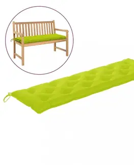 Voděodolná poduška na zahradní lavici 180 cm Dekorhome