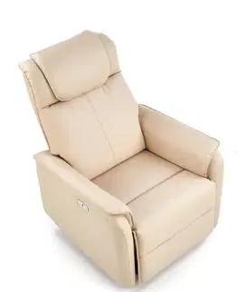 Relaxační křeslo PARADISE s USB Halmar