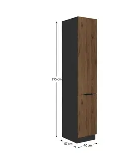 Vysoká skříň MENZO 40 DK-210 2F Tempo Kondela