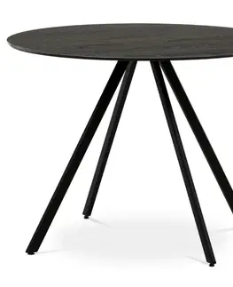 Kulatý jídelní stůl R5010 GREY, šedý dub