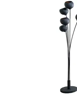 Estila Luxusní moderní stojací lampa Magma 170cm zlatá