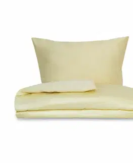 Kvalitex Saténové povlečení Luxury Collection smetanová, 140 x 200 cm, 70 x 90 cm