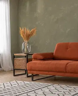 Dvoumístná rozkládací pohovka Mustang - Orange