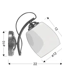 Nástěnná lampa AMBA 1xE27 Candellux