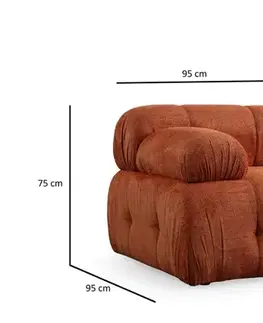 Dvoumístná pohovka Petite 2 - Orange