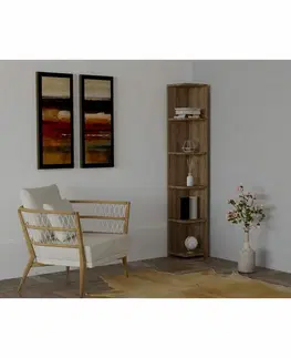 Knihovna Levanzo Walnut