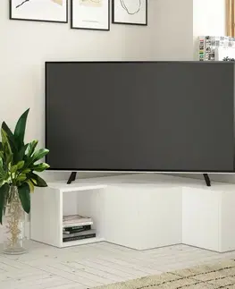 Televizní stolek Compact White