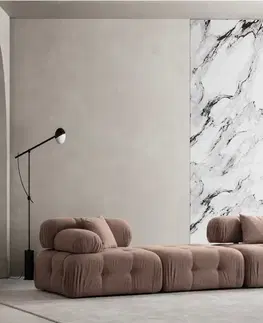 Trojmístná pohovka Doblo 3 Seater ( L1-Pouffe-1R) - Cappucino