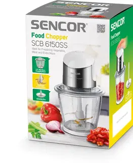 SENCOR SCB 6150SS-EUE3 sekáček potravin 