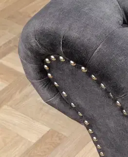 Chesterfield lenoška ZETHOS Dekorhome