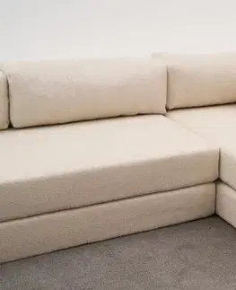 Rohová sedací souprava Comfort - Cream