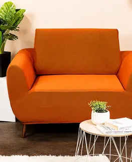 4Home Multielastický potah na křeslo Comfort terracotta, 70 - 110 cm