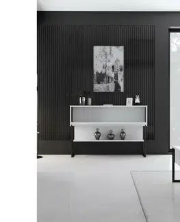 Komoda Luxe White and Black