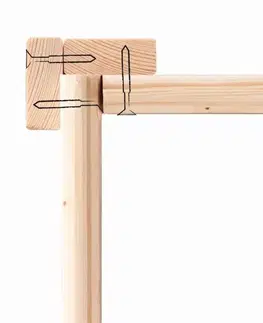 Dřevěný zahradní domek KERKO 3 Lanitplast