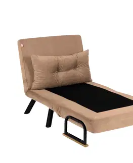 Křeslo Sando Single Light Brown v2