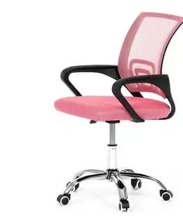 Autronic KA-L103 PINK Kancelářská židle