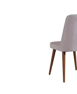 Set s rozkládacím stolem, židlemi a konzolou (5 kusů) Vina 02 0701 - Walnut, Grey