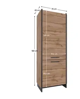 Regál AMONI 2D Tempo Kondela