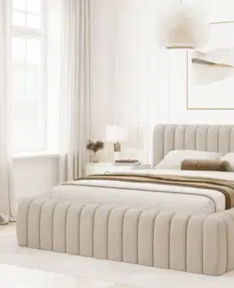 Artelta Manželská postel CARILLA s výklopným roštem | 180 x 200 cm Barva: Sola 18