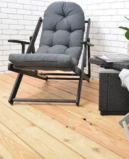 Skládací zahradní lehátko BORNEO Rojaplast