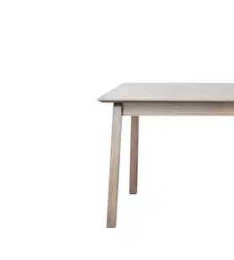 Estila Rozkládací jídelní stůl Arken, bílý dub, 190–290 cm
