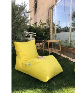 Sedací vak Daybed, žlutá