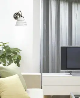Nástěnná lampa Uli E27 saténová