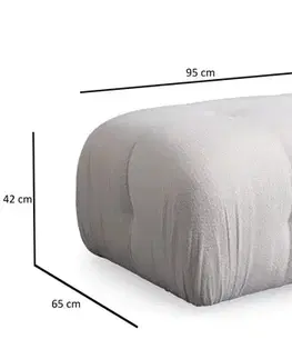 Rohová sedací souprava Petite 3 - White