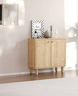 Víceúčelová skříňka Lina - Sapphire Oak