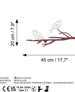 Zahradní dekorace Bird on the branch 28