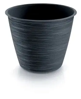 PROSPERPLAST - Obal na květináč FURU 23,5cm černý
