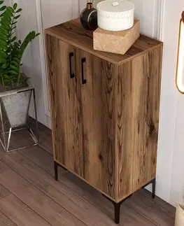 Botník Prag - Walnut