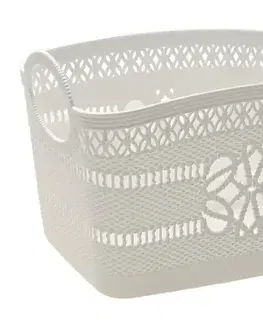 PROHOME - Košík umělá hmota 32,3x22x20,5cm