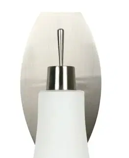 Bílé skleněné stínidlo G9 pro lampu Kroton