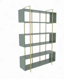 Knihovna Bruti Green and Gold