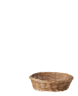 Oválný proutěný košík na chléb 28 × 22 × 8 cm — Flow Wicker - 593681