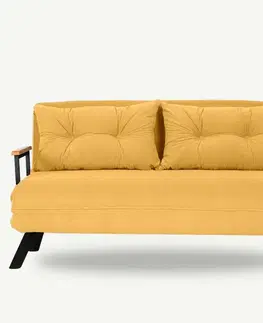 Rozkládací pohovka Sando 2 Mustard