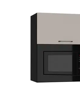 ArtExt Kuchyňská skříňka horní pro mikrovlnnou troubu BONN | W2MK 60 Barva korpusu: Dub artisan