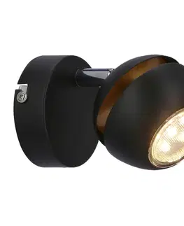 Nástěnná lampa Boni 1x3W gu10 LED černá
