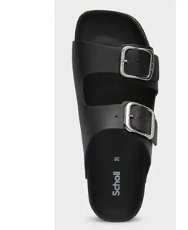 Scholl Pantofle Pauleen, černá, vel. 38, 38 EU
