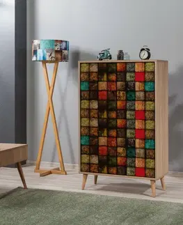 Skříňka Mega Sonoma Oak Cubes