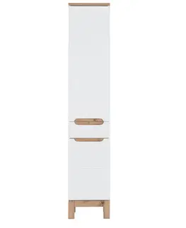 ArtCom Vysoká skříňka do koupelny BALI White 800
