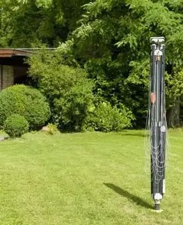 Zahradní sušák na prádlo antracit Dekorhome