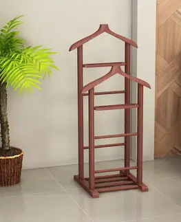 Valet Stand Beta Double - Walnut